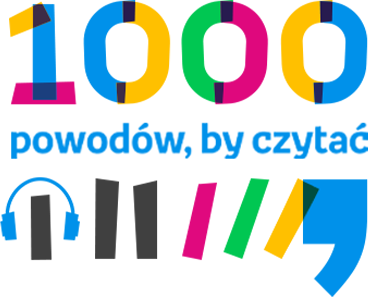 Logo konkursu 1000 powodów, by czytać