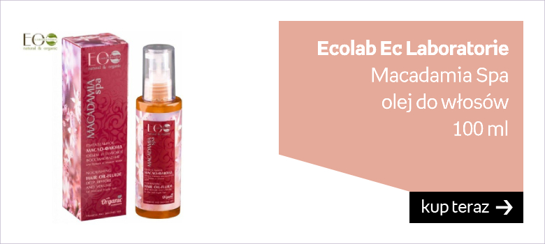 Ecolab Ec Laboratorie Macadamia Spa  olej do włosów 100 ml