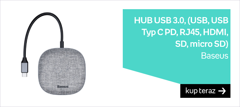 Baseus 7w1 wielofunkcyjny HUB USB 3.0