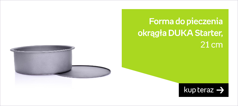 Forma do pieczenia okrągła DUKA Starter, 21 cm 
