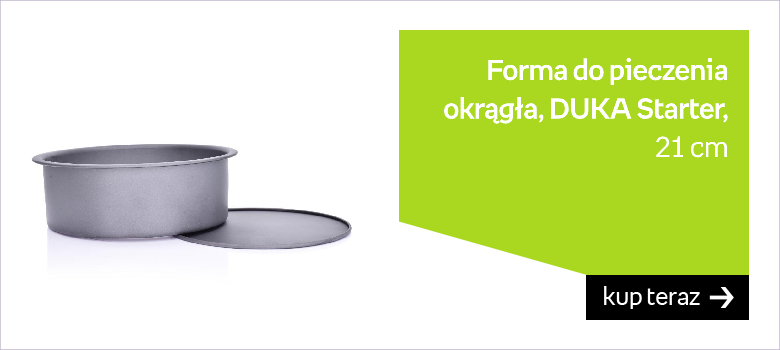 Forma do pieczenia okrągła DUKA Starter, 21 cm 