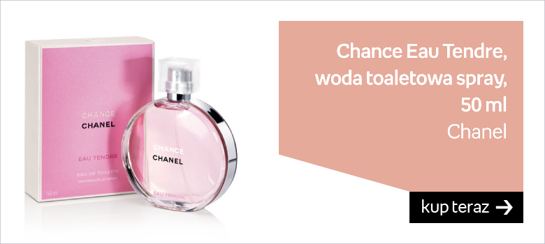 Najlepsze perfumy damskie - Chanel, Chance Eau Tendre, woda toaletowa spray, 50 ml 
