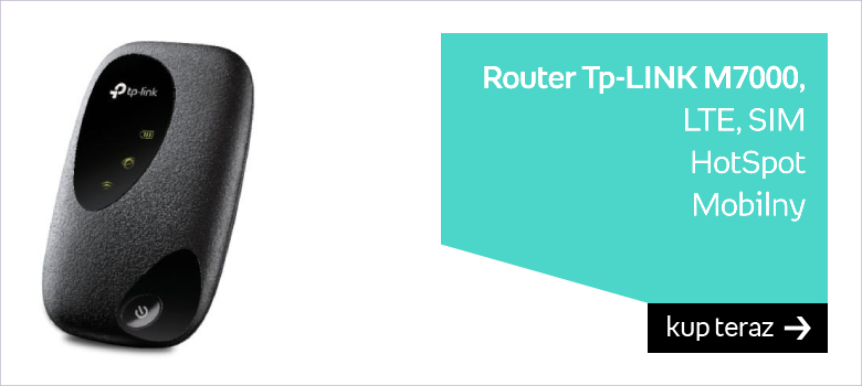 Router Tp-LINK M7000, LTE, SIM, HotSpot, Mobilny 