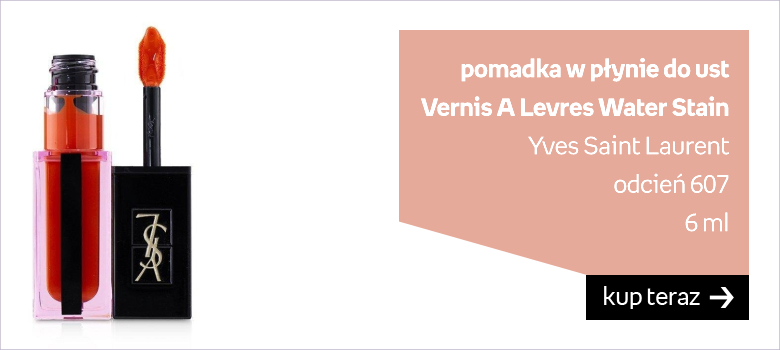 pomadka w płynie do ust  Vernis A Levres Water Stain Yves Saint Laurent   odcień 607  6 ml