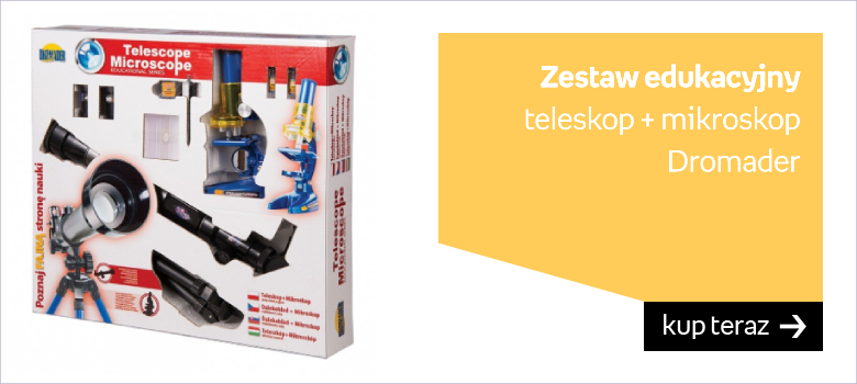 Zestaw edukacyjny teleskop + mikroskop Dromader 