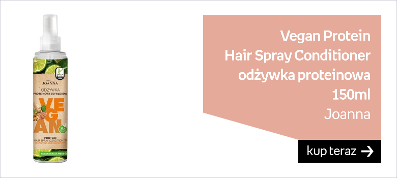 Joanna, Vegan Protein Hair Spray Conditioner odżywka proteinowa w sprayu 150ml 