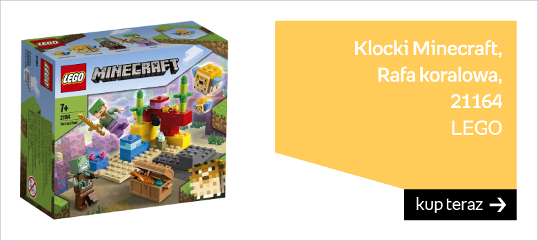 LEGO Minecraft, klocki Rafa koralowa, 21164 