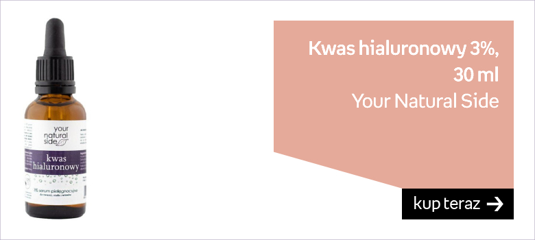 Your Natural Side, kwas hialuronowy 3%, 30 ml 