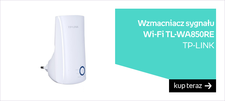 Wzmacniacz sygnały Wi-Fi TP-LINK TL-WA850RE