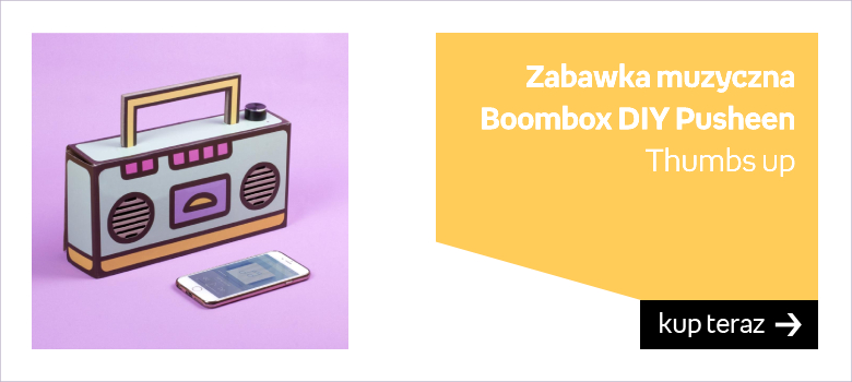 Zabawka muzyczna Boombox DIY Pusheen Thumbs up 