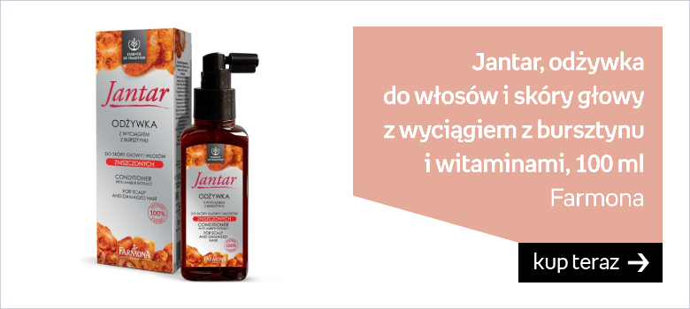 Farmona, Jantar, odżywka do włosów i skóry głowy z wyciągiem z bursztynu i witaminami, 100 ml 