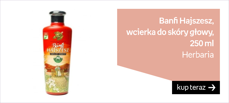 Herbaria, Banfi Hajszesz, wcierka do skóry głowy, 250 ml 