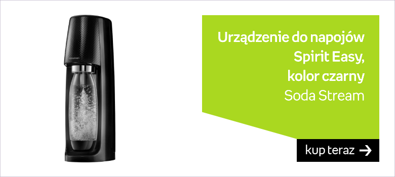 Urządzenie do napojów SODASTREAM Spirit Easy czarny 