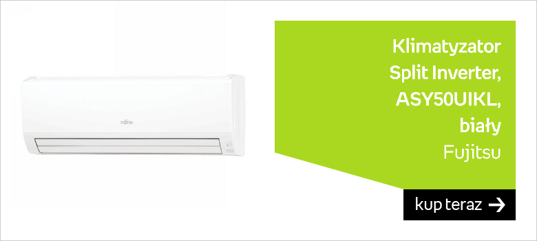 Klimatyzator FUJITSU ASY50UIKL Split Inverter biały 