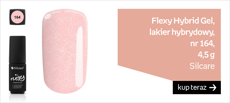 Silcare, Flexy Hybrid Gel, lakier hybrydowy 164, 4,5 g 