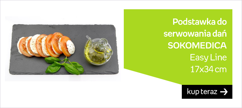Podstawka do serwowania dań SOKOMEDICA Easy Line, 17x34 cm
