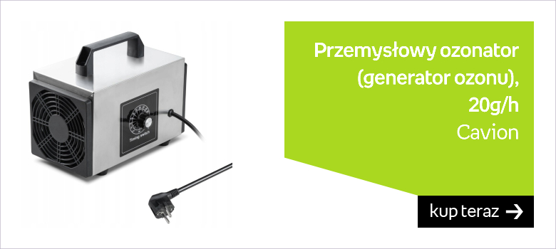 Do ozonowania klimatyzacji może przydać się przemysłowy ozonator generator ozonu 20g/h 