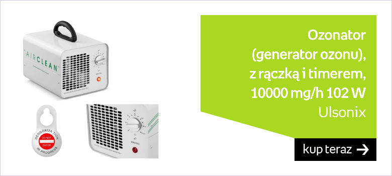 Ozonator generator ozonu z rączką TIMEREM 10000 mg/h 102 W 