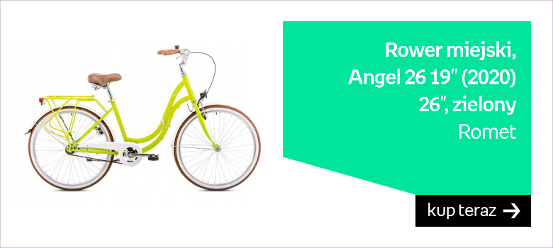 Romet, Rower miejski, Angel 26 19'' (2020) 26", zielony