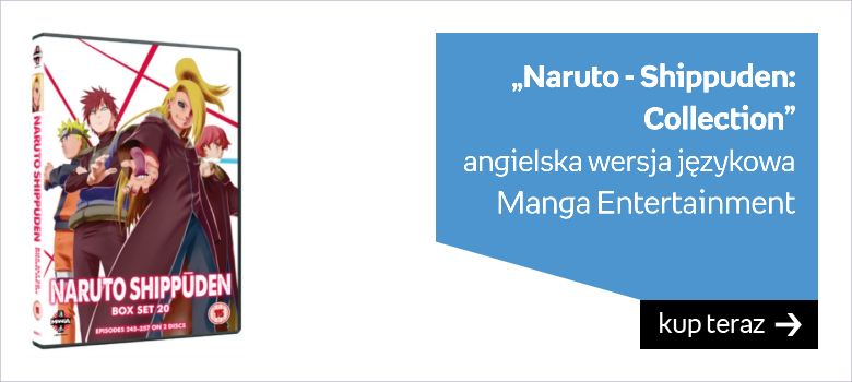 „Naruto - Shippuden: Collection” angielska wersja językowa Manga Entertainment  