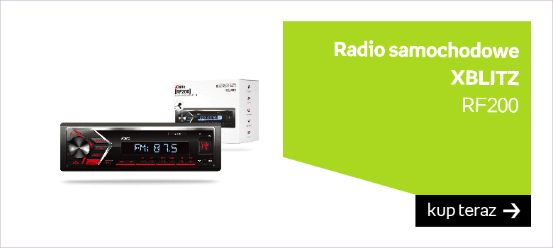 tanie radio xblitz