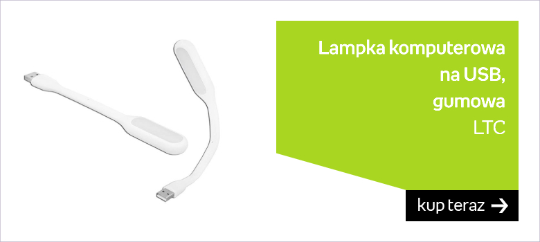 Lampka komputerowa USB gumowa LTC