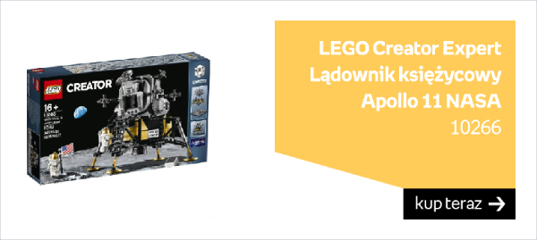 LEGO Creator Expert, Lądownik księżycowy Apollo 11 NASA, 10266 