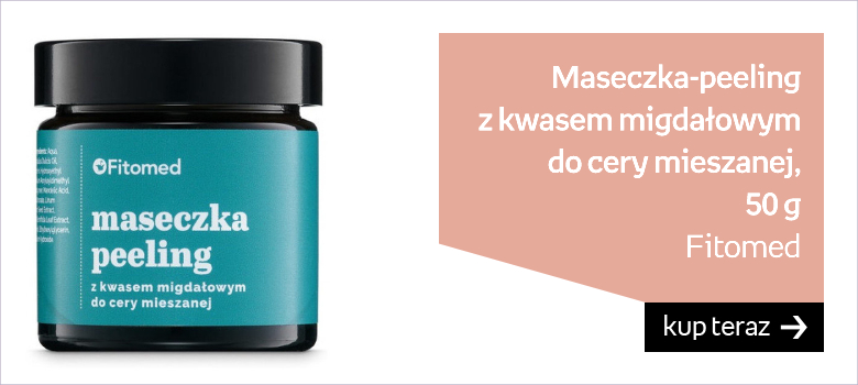 Fitomed, maseczka-peeling z kwasem migdałowym do cery mieszanej, 50 g