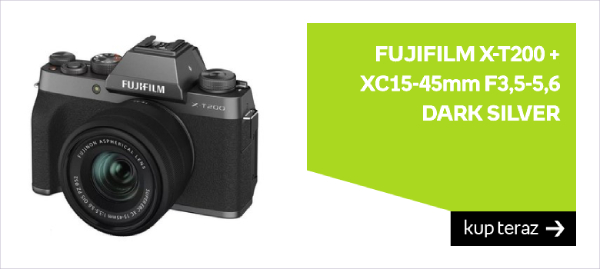 FUJIFILM X-T200 + XC15-45mm F3,5-5,6 DARK SILVER 