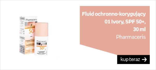 Fluid ochronno-korygujący 01 Ivory, SPF 50+, 30 ml - Pharmaceris