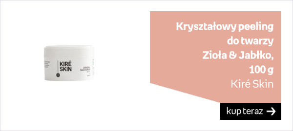 Kryształowy peeling do twarzy, Zioła & Jabłko, 100g - Kiré Skin