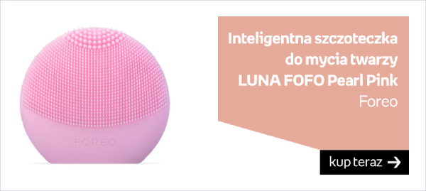 Szczoteczka do mycia twarzy inteligentna LUNA FOFO Pearl Pink - Foreo