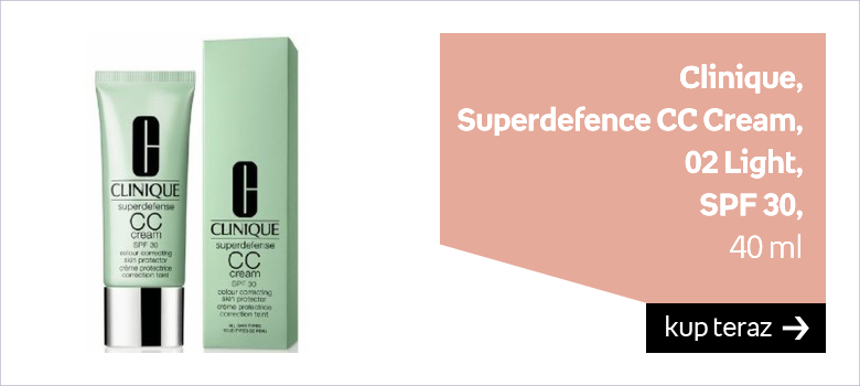 Clinique, Superdefence CC Cream, krem upiększająco-ochronny 02 Light, SPF 30, 40 ml 