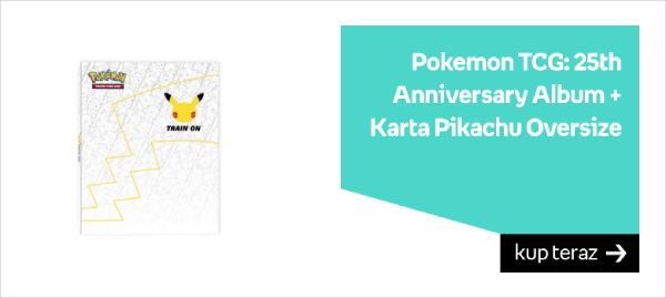 Pokemon TCG: 25th Anniversary Album + Karta Pikachu Oversize 