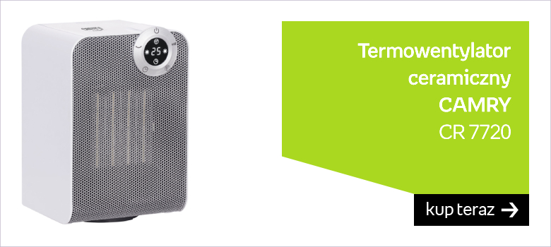 Termowentylator ceramiczny CAMRY CR 7720 