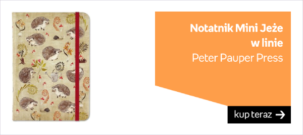 Notatnik Mini Jeże Peter Pauper Press