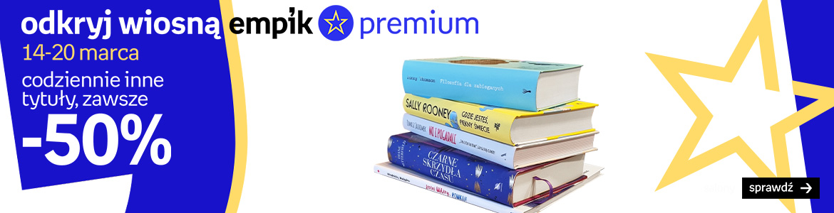 Książki -50% dla klientów Empik Premium