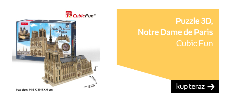 Cubic Fun, puzzle 3D Notre Dame de Paris 