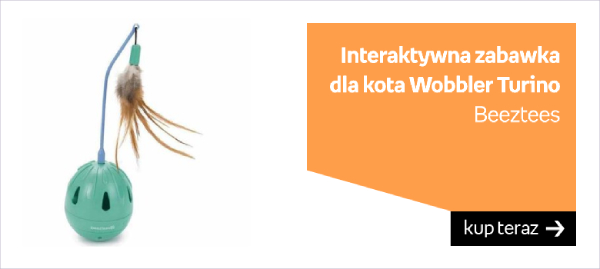 Interaktywna zabawka dla kota BEEZTEES Wobbler Turino