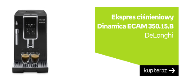 Ekspres ciśnieniowy DELONGHI Dinamica ECAM 350.15.B 