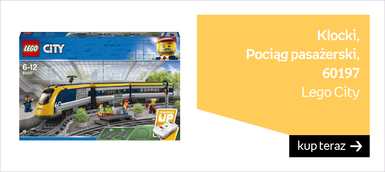 LEGO City, klocki Pociąg pasażerski, 60197 