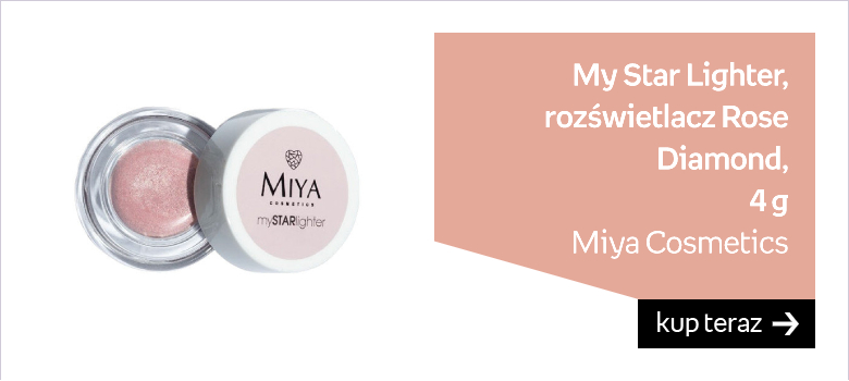Miya Cosmetics, My Star Lighter, rozświetlacz Rose Diamond, 4 g 