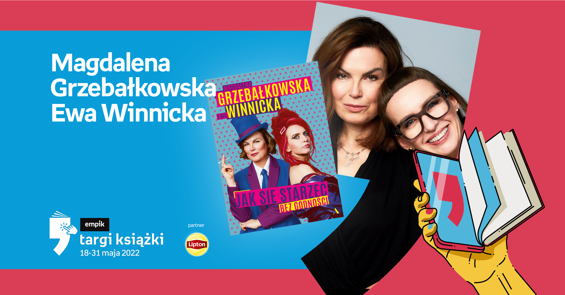 Magdalena Grzebałkowska, Ewa Winnicka – PREMIERA – Apostrof