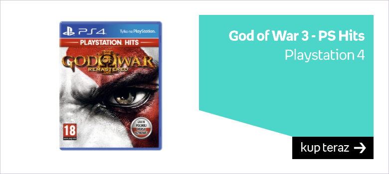 God of War 3 część na PS4