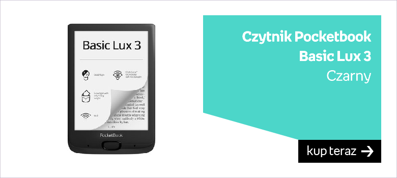 Czytnik Pocketbook Basic Lux 3 Czarny 