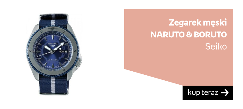 Zegarek seiko Naruto&Boruto