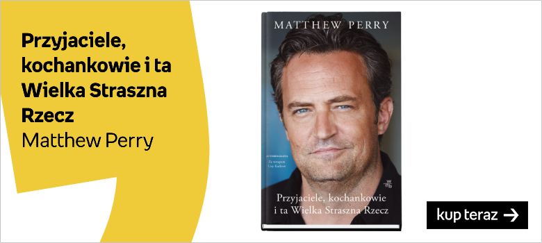 Przyjaciele Matthew Perry biografia książka na prezent