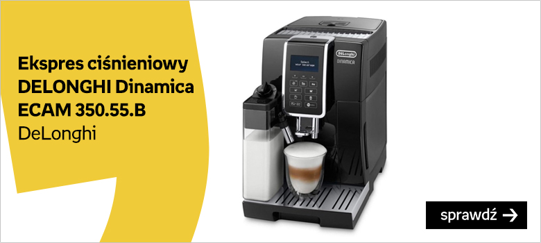 Ekspres ciśnieniowy DELONGHI Dinamica ECAM 350.55.B DeLonghi