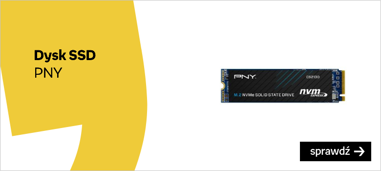 Dysk twardy SSD marki PNY