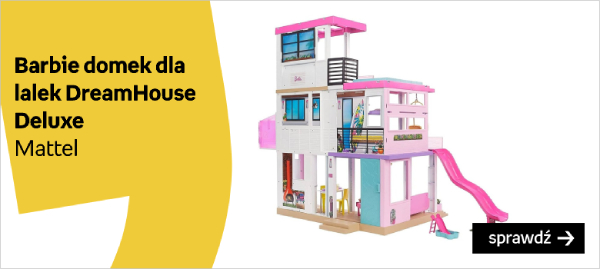 Barbie DreamHouse Deluxe, domek dla lalek 